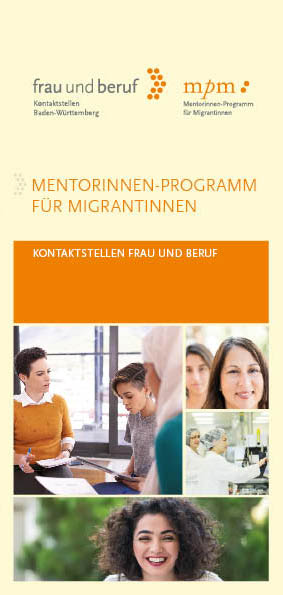 Flyer Mentorinnen-Programm deutsch