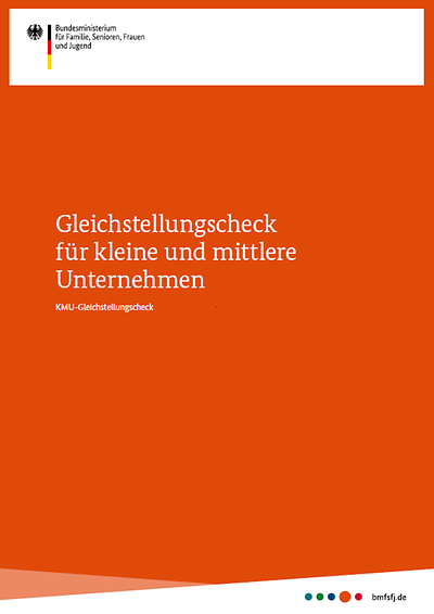Cover Gleichstellungscheck KMU